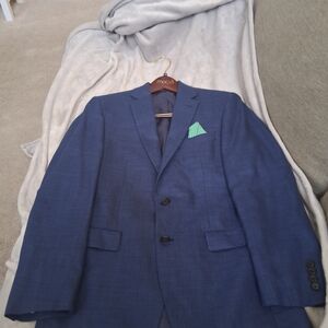 Polo Ralph Lauren Navy Blazer with Green Accent
